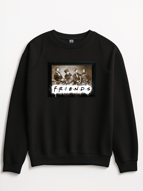 Світшот "Friends" Чорний 
